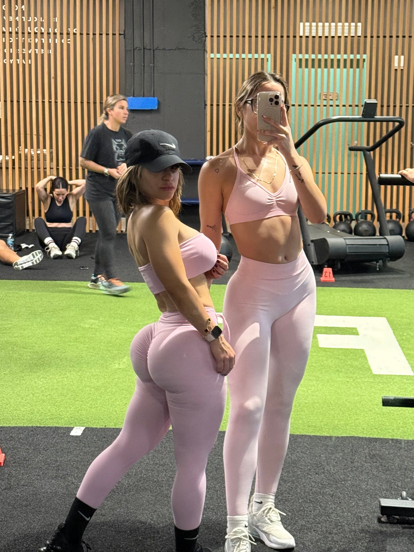 2 pcs Set Strapless Top +Leggings