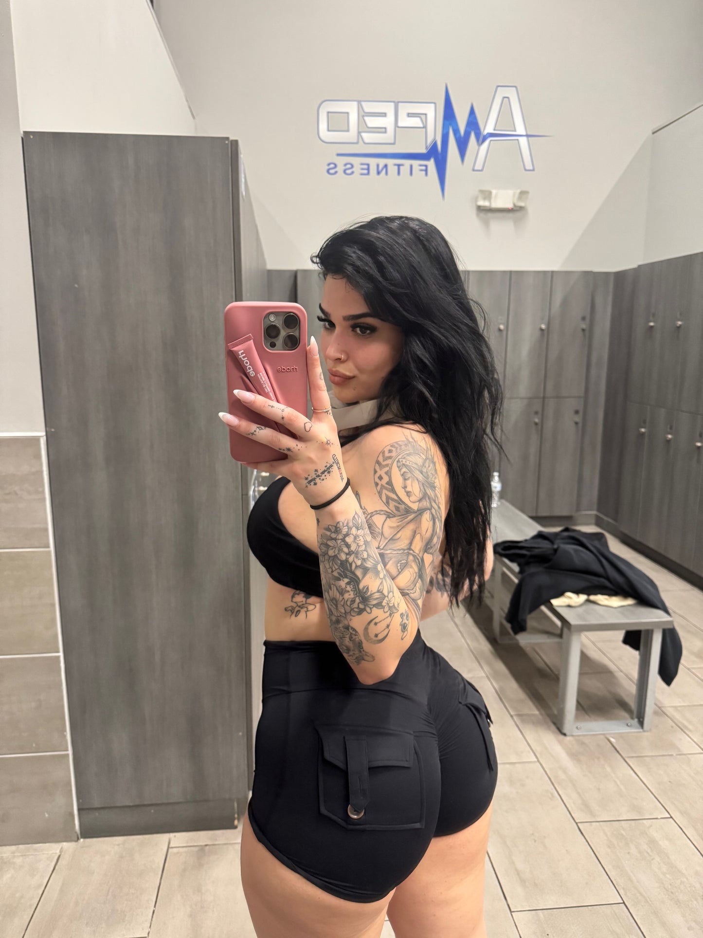 Pocket Scrunch Butt Shorts