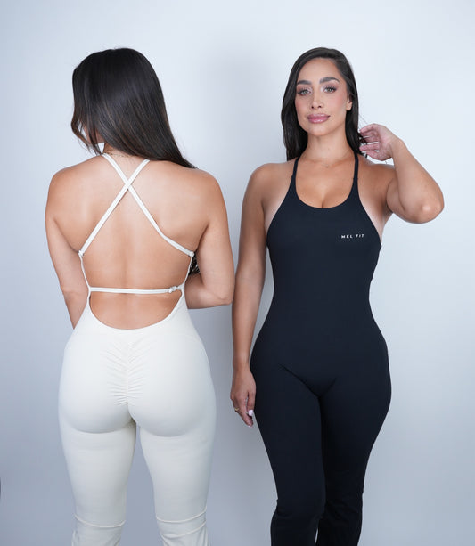 Jumpsuit Flare with Open Back